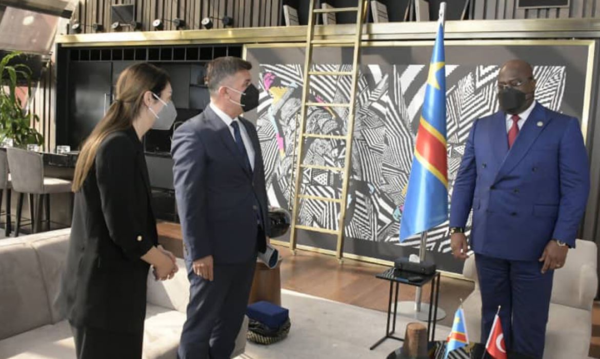 İcra Kurulu Başkanı DERELİ, Kongo Cumhurbaşkanı’yla Görüştü